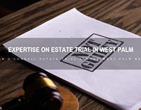 Brian O’Connell offers Expertise on Estate Trial in Wes