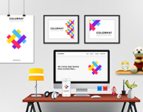 Brand Identity Design for ColorMat