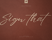 Sign That - Signature script