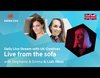 Adobe Live from the sofa UK with Liah Moss