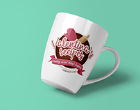 Logo per Valentina's Recipes, azienda inglese di dolci