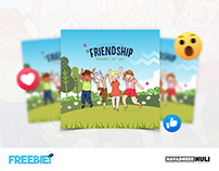 Friendship Day | Poster PSD | FREEBIE