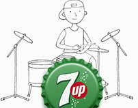 7UP - Social animations