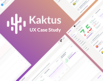 Kaktus UX Case Study
