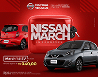 Selo campanha Nissan March 2020