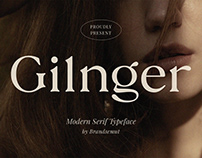Gilnger – Modern Serif Typeface