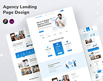 Agency Landing Page UI Design