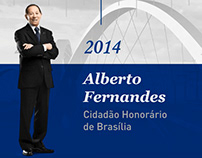 Alberto Fernandes: Cidadão Honorário de Brasília