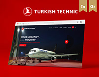 Turkish Technic | Website UI Design