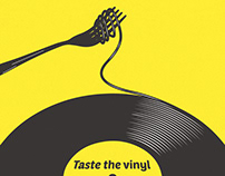 Taste the vinyl - poster
