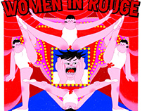 Women in rouge