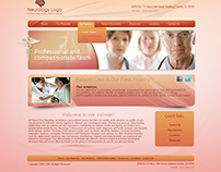 (Oldies) Medical website design concept