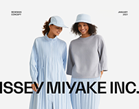 Issey Miyake — UX/UI Concept
