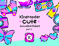 Kinemaster - Cute Animated Stickers 2