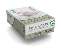 CoShield Latex Natural Medical Gloves