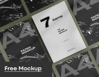 A4 Paper / Stationery Mockups 02