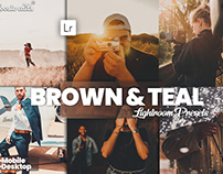 Brown & Teal Lightroom Preset for Instagram Influencers