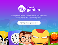 ICONSGARDEN IS NOW OPENING