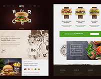 Burger - Responsive Website Design