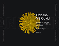 Odessa vs COVID-19 website