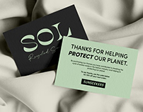 Sol Sunglasses | Brand Identity and Packaging Design