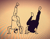 A short capoeira animation