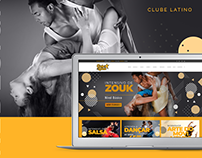 Clube Latino - Escola de Dança - Website Development