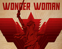 "Wonder Woman 1984" in Soviet style