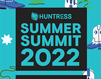 Huntress Summer Summit Branding