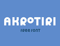 AKROTIRI - FREE DISPLAY FONT