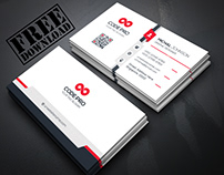 Free Download Business Card Template and Mockup in PSD