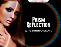 42 Prism Refection Photo Overlays