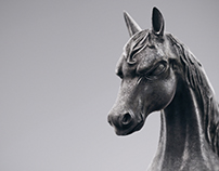 Horse sculpt