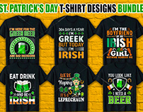 St. Patrick's Day T Shirt Design Bundle