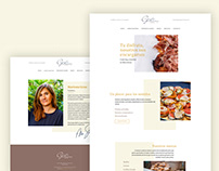 Web and editorial design for Gaudir Gastronomy