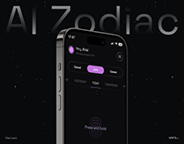 AI Zodiac | Mobile App | UX/UI Design