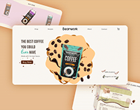 Bean Work Website Concept