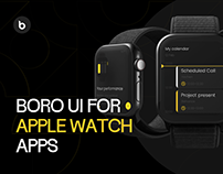 Boro Ui for apple watch apps