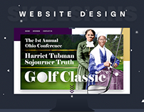 Golf Club Website Design
