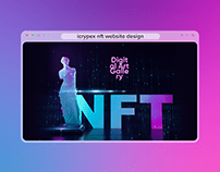 ICRYPEX NFT Website Design