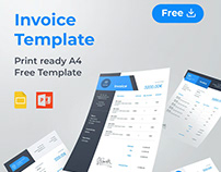 Leo • Invoice Free A4 Presentation Template