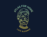 Atlas For Home UFO Head T-shirt Design 🛸✨
