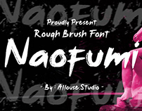 Naofumi Brush Font