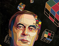 Erno Rubik portrait
