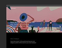 21wallpaper new website design