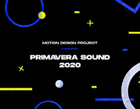 Primavera Sound 2020 - Introduction