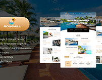 RONGHILL - Resort and Hotel Website UI Template
