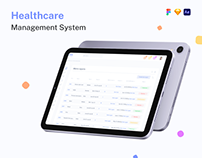 Healthcare management system | UX/UI