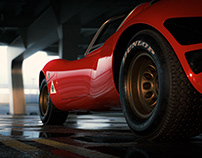Alfa Romeo 33 Stradale CGI