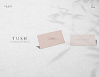 TUSH - Business Cards Mockup Set